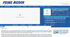 Desktop Screenshot of primemeiden.com